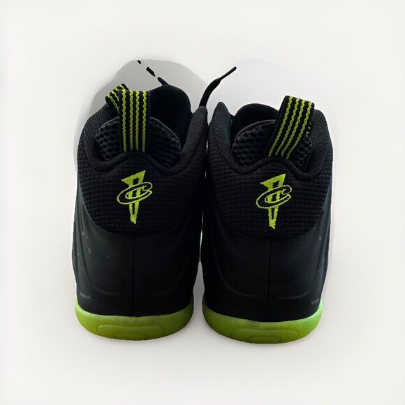 Nike Little Posite One GS Black Volt 6.5Y High Top Sneakers HF0977-001 main image 9
